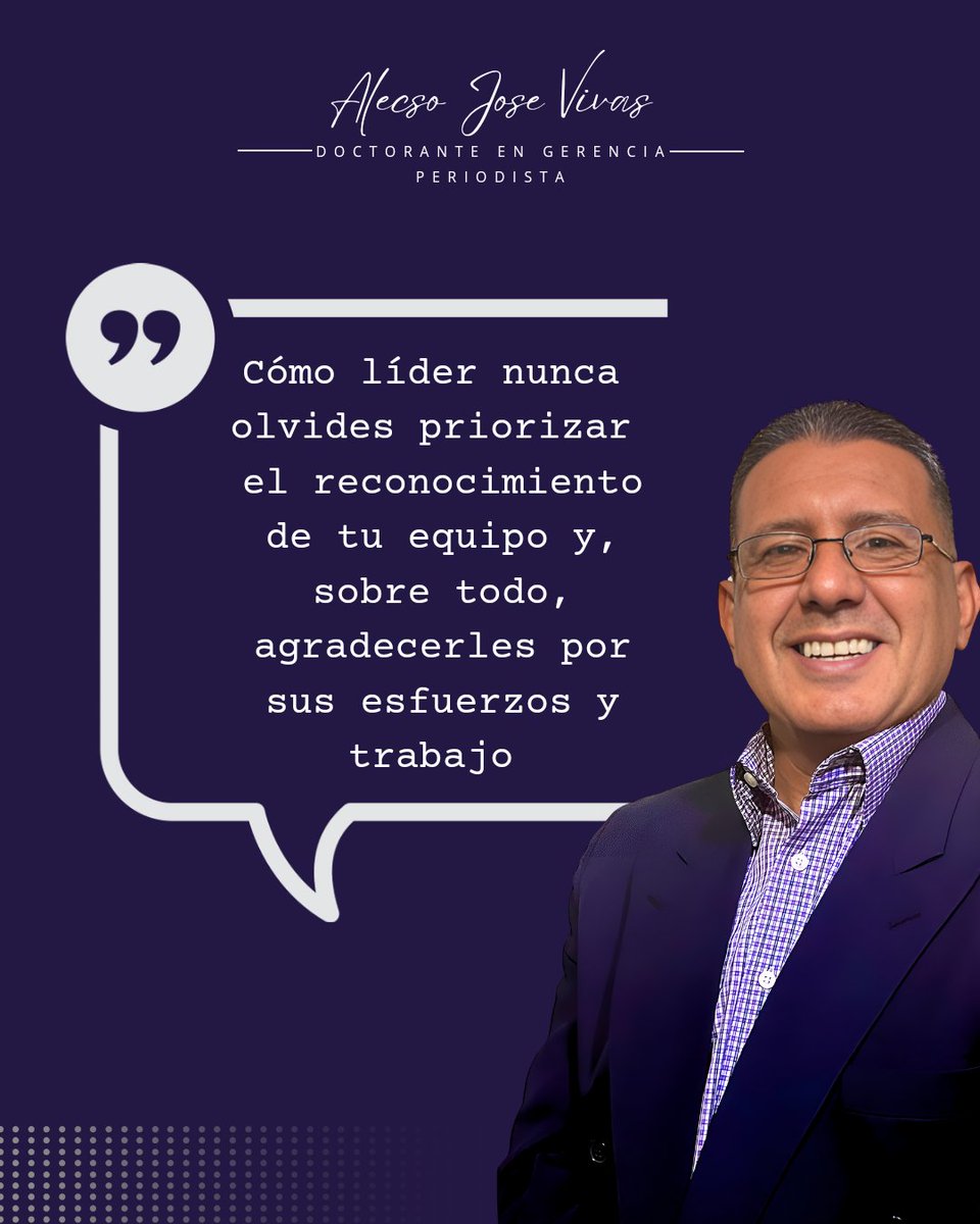 alecsovivas's tweet photo. Recuerda: el reconocimiento y la gratitud son las piedras angulares de un equipo exitoso.

 #Liderazgo #Reconocimiento #Motivacion #Equipo #GestiónDeTalento #CulturaOrganizacional #TrabajoEnEquipo #Exito #Gratitud #Agradecimiento #LiderazgoHumano #BienestarLaboral https://t.co/3FOu1sDGRb