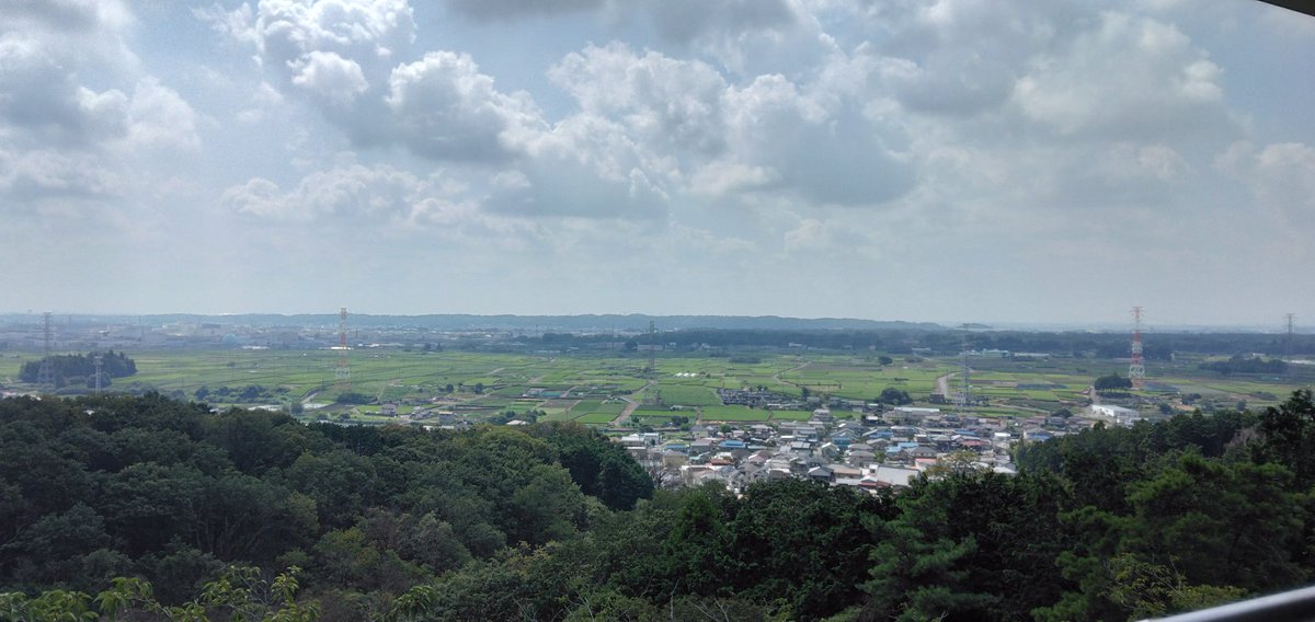 桜山展望台に…着いた!