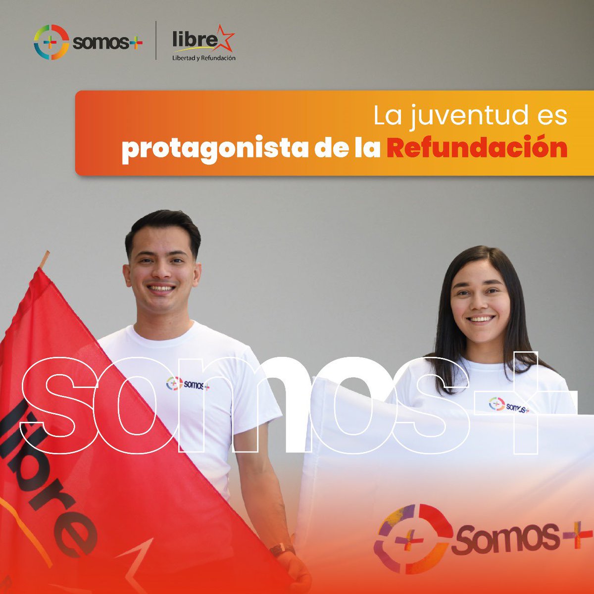 SomosMasHn's tweet image. 👦🏻🧒🏽Las y los jóvenes son el verdadero motor de la revolución de las conciencias que están transformando a nuestro país.❤️💛✊🏼

Hoy en el Día Internacional de la Juventud, reafirmamos nuestro compromiso con ellas y ellos que son el presente y el futuro de la Refundación 🌺🇭🇳