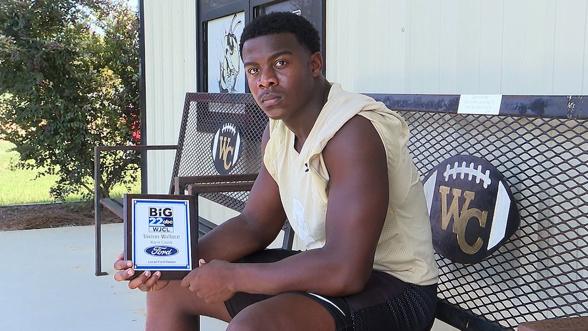 Pat Timlin (@pat_timlin) on Twitter photo Second year in a row for <a href="/tavion_wallace/">Tavion Wallace</a> on our <a href="/WJCLNews/">WJCL News</a> #Big22 squad.
The Arkansas commit is ready to show why he's a top 5 LB in the 2025 class <a href="/WayneCo_FB/">WayneCountyFootball</a> Second year in a row for <a href="/tavion_wallace/">Tavion Wallace</a> on our <a href="/WJCLNews/">WJCL News</a> #Big22 squad.
The Arkansas commit is ready to show why he's a top 5 LB in the 2025 class <a href="/WayneCo_FB/">WayneCountyFootball</a>