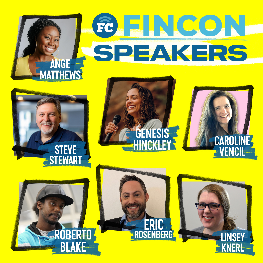 Say hello to the latest additions to our FinCon 2024 speaker roster! 🎤

@happyinvestormethod 
<a href="/SteveStewartMe/">Steve Stewart | #PodcastEditor 🎧</a> 
<a href="/genuinelygenesi/">genuinelygenesis</a> 
<a href="/carolinevencil/">CarolineVencil</a> 
<a href="/robertoblake/">Roberto Blake 🇺🇸🇵🇦 Creative Entrepreneur</a> 
<a href="/EricProfits/">Eric Rosenberg</a> 
<a href="/LKnerl/">Linsey Knerl</a> 

finconexpo.com/speakers/