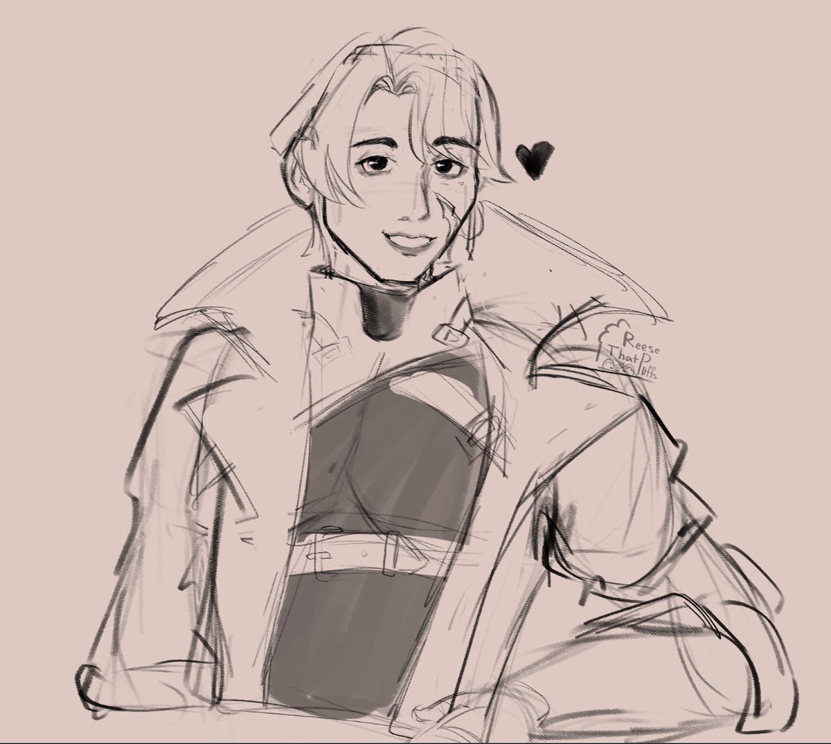 reesethatpuffs's tweet photo. Decided to sketch Leander from #touchstarved in my newer art 💕

#Leander #fanart #redspringstudio #Touchstarvedgame https://t.co/Qa5u9UsqwY