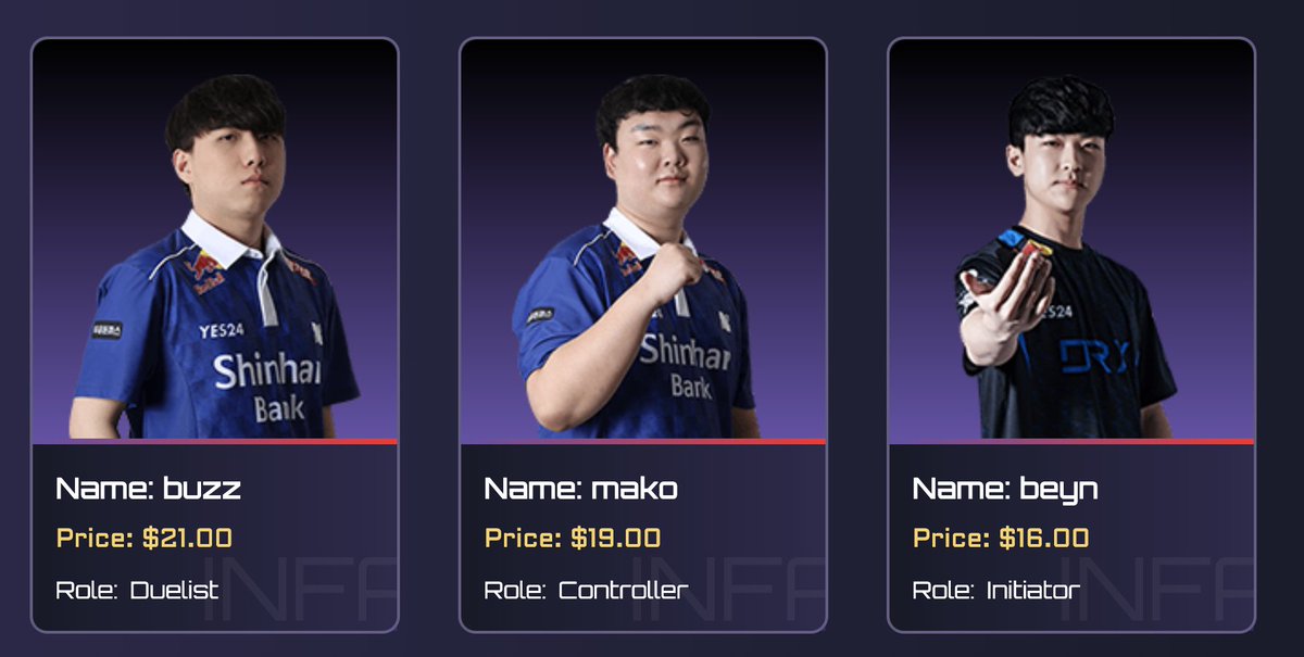 Get your Fantasy #VALORANTChampions team in FAST! 

Deadline is first game at 1am PST!

#Valorant #VCTChampions #Esports 

infamy.gg/valorant/tourn…