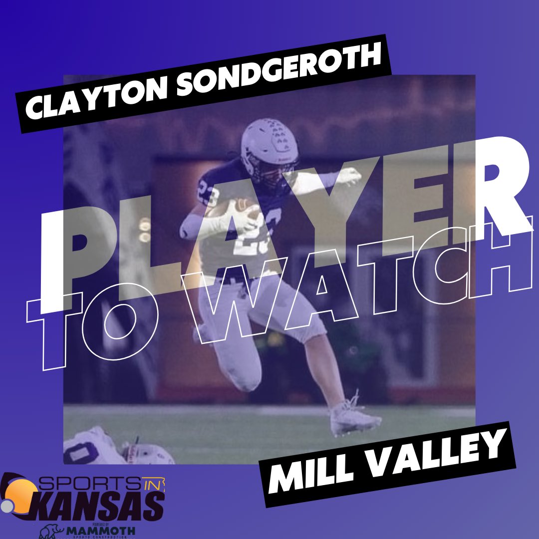 First Team Non-Senior RET Clayton Sondgeroth is ready for a stand out senior season. Sondgeroth was an all around athlete for the state championship Mill Valley (5A) team last fall. Also shows explosiveness on the track doing sprints and long jump. “Excited to wrap up my high