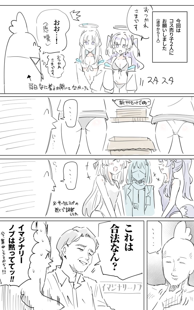 コミケの時の日記です 