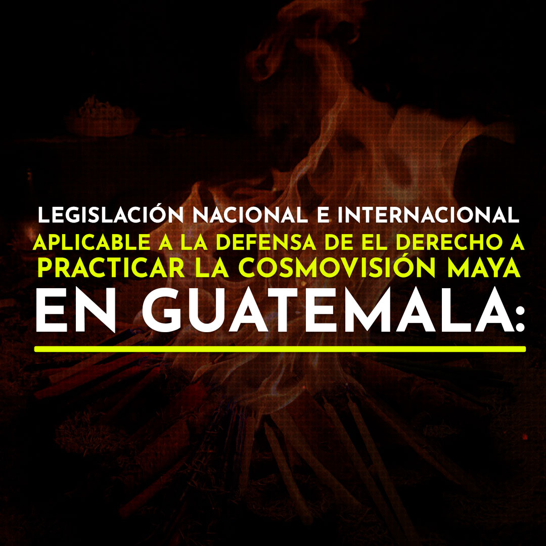 festivalesgt's tweet photo. ¿Quieres saber más sobre la legislación nacional e internacional aplicable a la defensa del derecho a practicar la cosmovisión maya en Guatemala...? 🤔🧐🇬🇹

Enterate y conoce más a continuación.🖥️💻📱📝🗣️
🧶 HILO🧵 https://t.co/CWP8MzhgAM