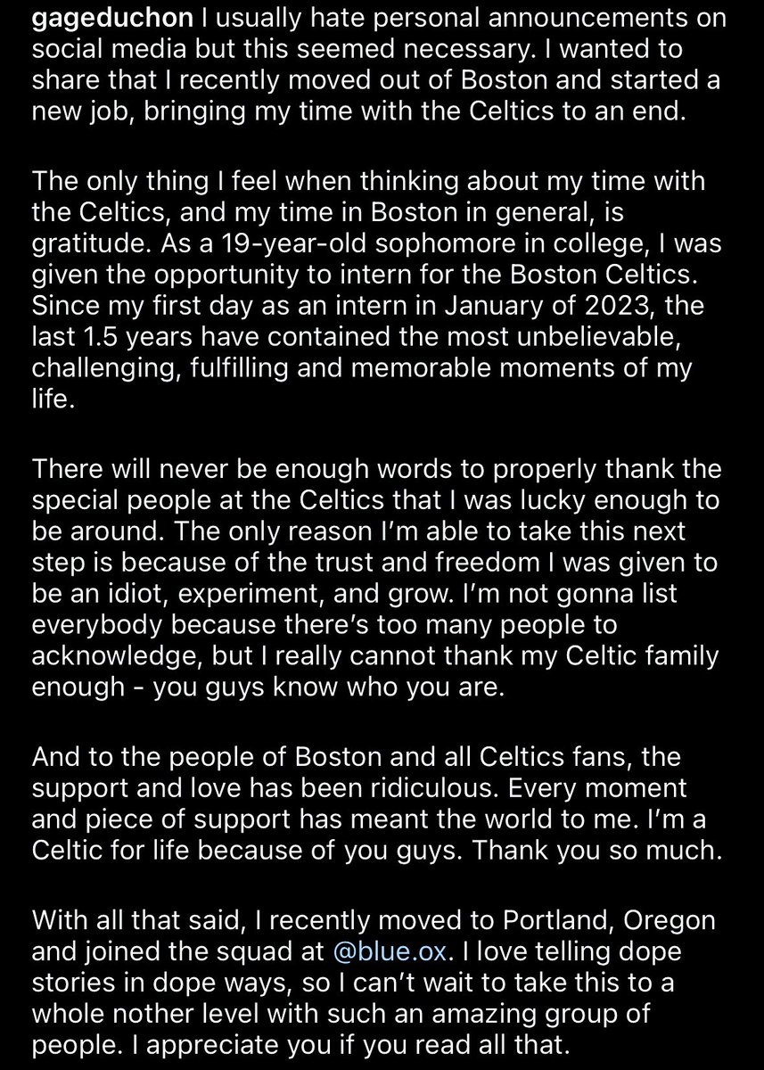 Gage Duchon tweet media