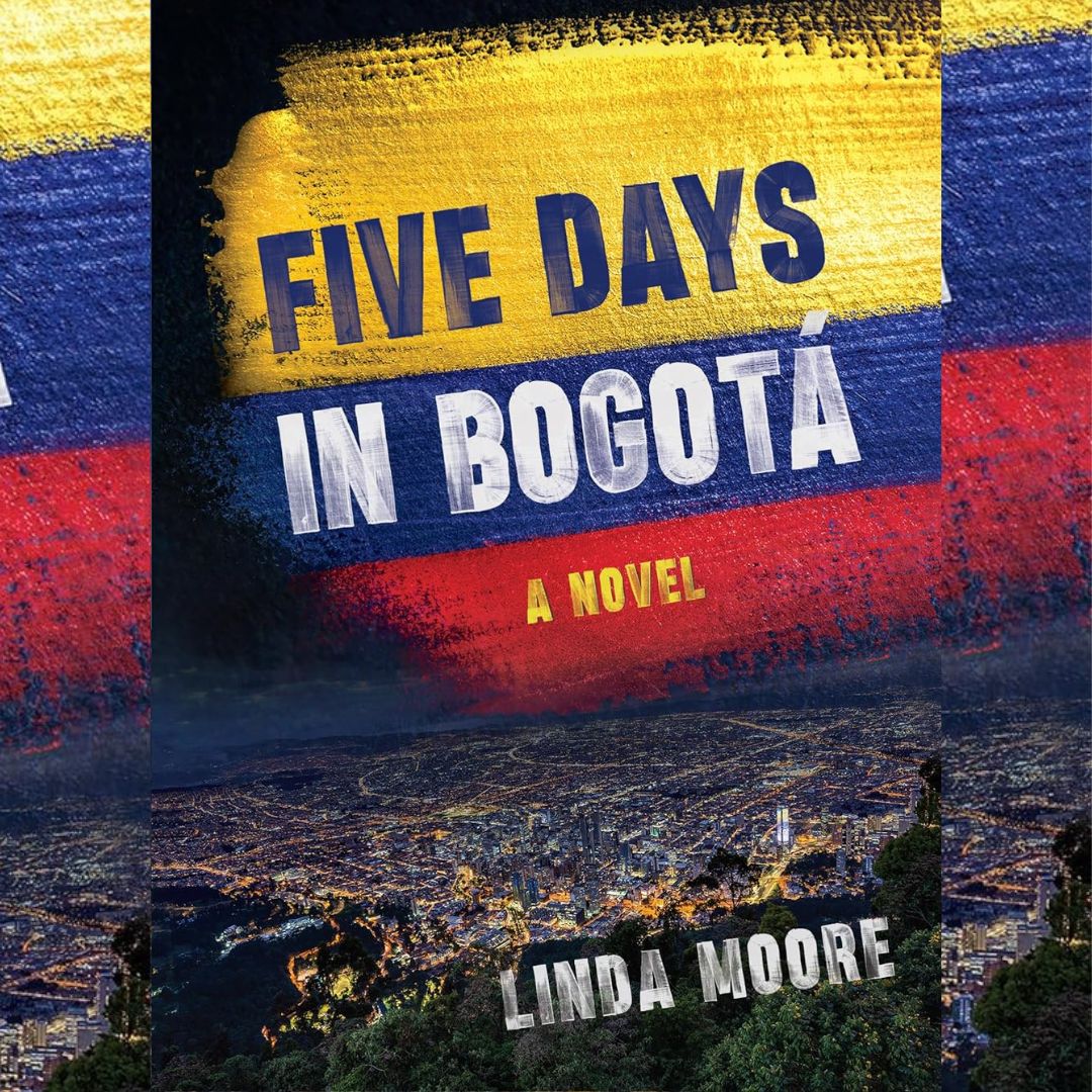 Dive into the art world in Colombia in the 1990s in 𝐋𝐢𝐧𝐝𝐚 𝐌𝐨𝐨𝐫𝐞’𝐬 𝐅𝐢𝐯𝐞 𝐃𝐚𝐲𝐬 𝐢𝐧 𝐁𝐨𝐠𝐨𝐭á.
Listen to Linda Moore chat about Five Days in Bogotá and her debut novel Attribution!
>>> bit.ly/4cmNC5o
#noveloftheweek #artnovels #visualarts #colombia"