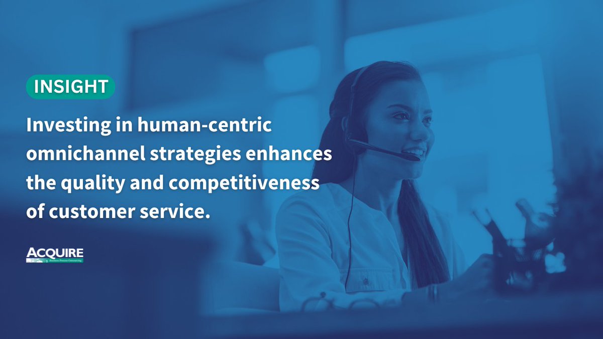 AcquireAi's tweet photo. Is your business truly putting humans first in your omnichannel strategy? Human-centric customer service is essential for success. Invest in a robust #omnichannel #CX suite to deliver personalised, secure, and consistent experiences. #AcquireBPO https://t.co/kjoqaviROr