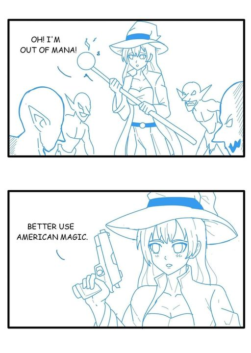 Sometimes American Magic is the only way to go.