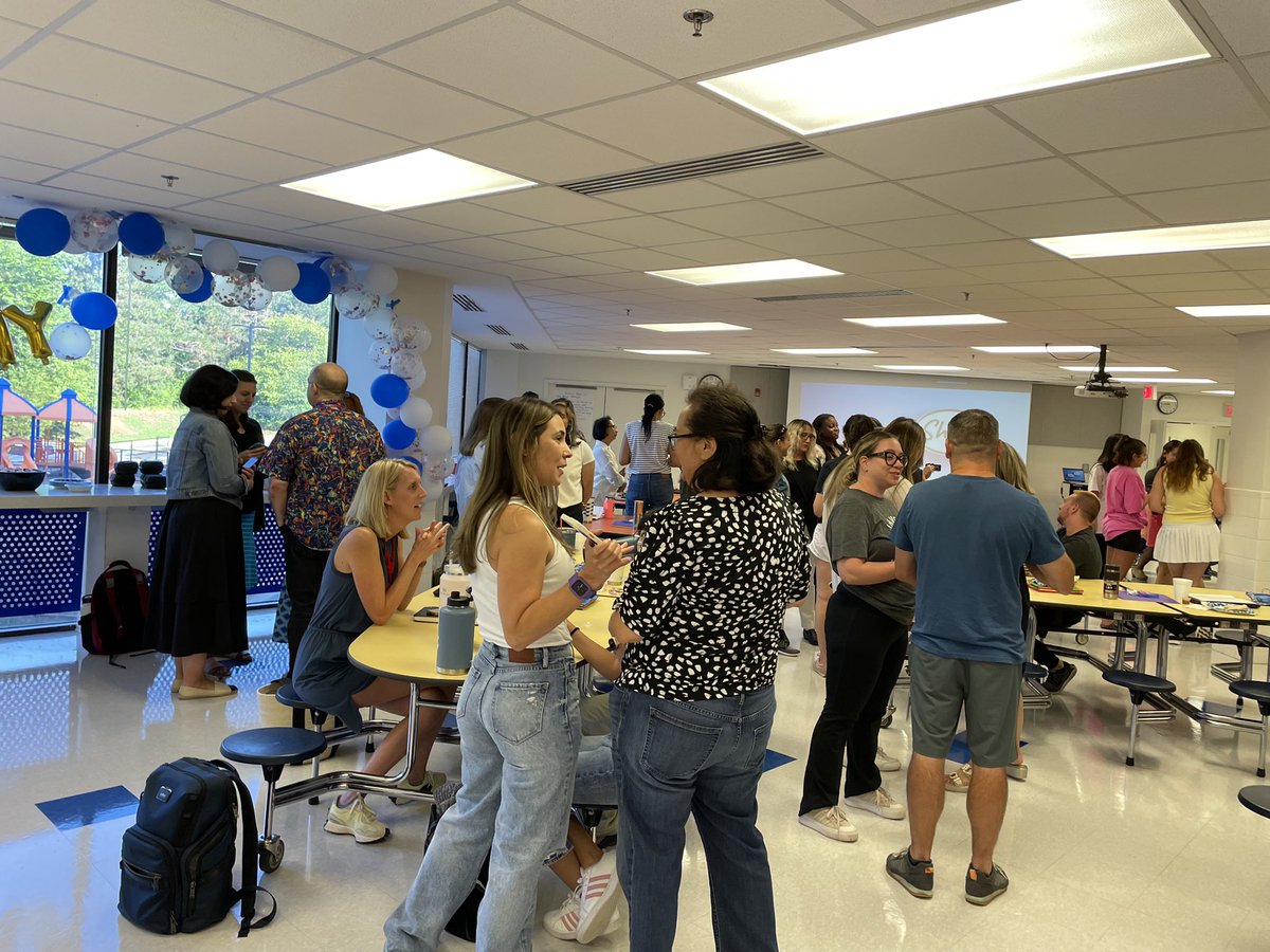 Great first morning with our amazing staff! 💙🐯🧡 #BUpper24 #excellence <a href="/FCPSR2/">FCPS Region 2</a>