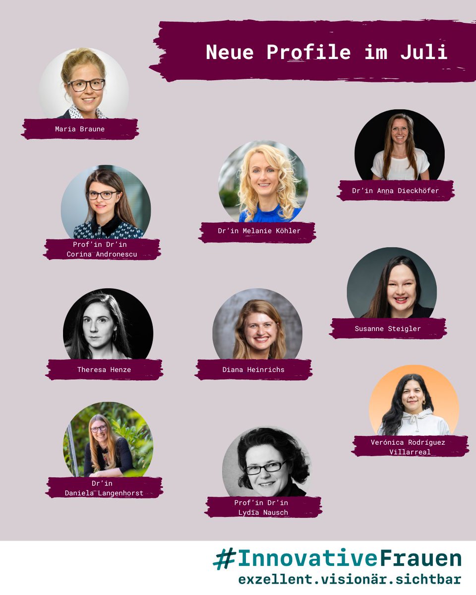 Damit wir unsere #Expertinnen-Datenbank weiterhin mit tollen Innovationen füllen können, brauchen wir jetzt Ihre Unterstützung: betterplace.org/de/projects/13…
#InnovativeFrauen #Innovation #Sichtbarkeit #Crowdfunding #Betterplace #sharingiscaring
