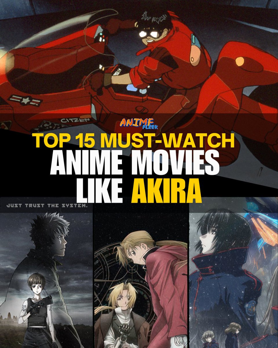 15 Anime Movies Like Akira-Ranked!
For starters, anime like Akira falls under the dark fantasy and Sci-fi genre. So, for anime fans who crave evil vibes, sad endings, and torture
Read More : animefleek.com/anime-movies-l…
#animefight #Animethon2024 #AkiraToriyama #fatalfury