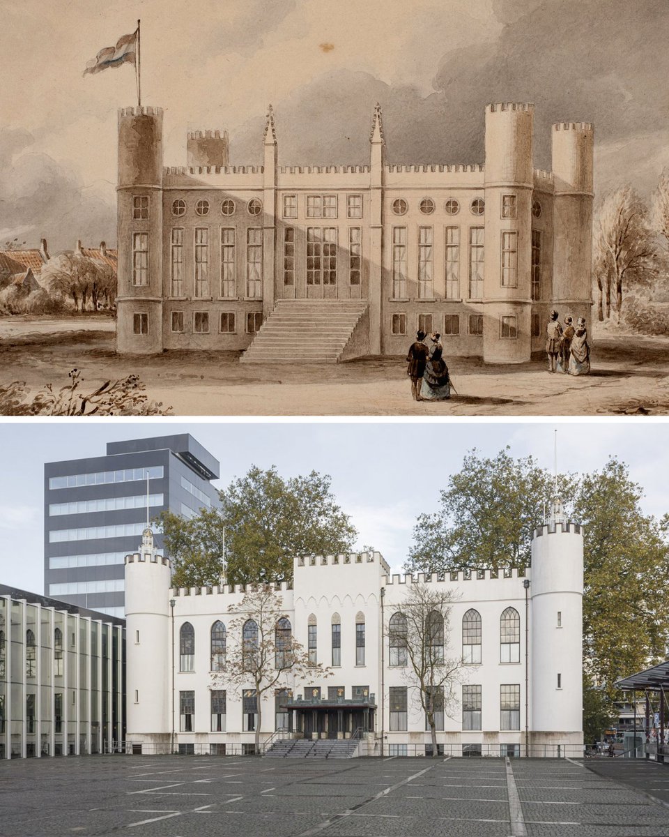 Vergeten jullie niet het Paleis-Stadhuis in Tilburg te feliciteren?

Vandaag in 1847 legde Koning Willem II de eerste steen.