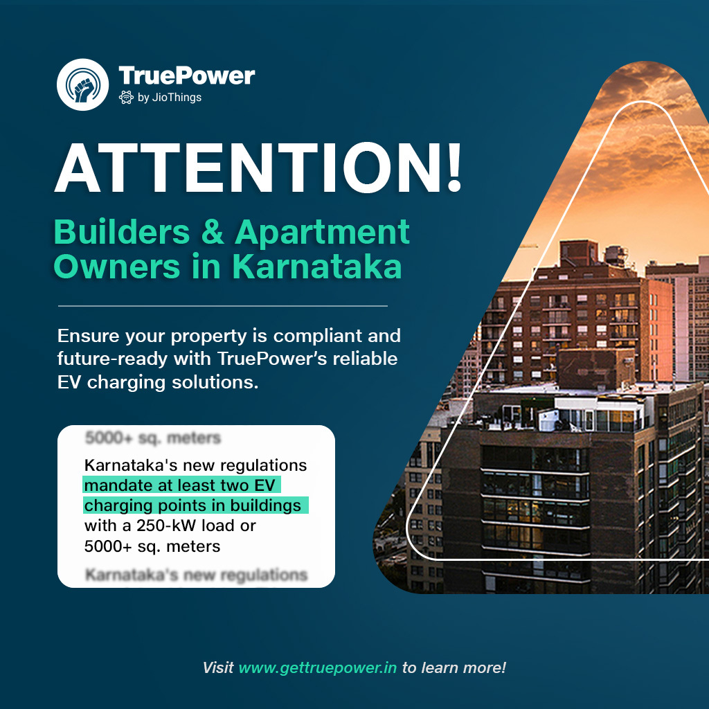get_truepower's tweet photo. Attention!!

New regulations require a minimum of two EV charging points in buildings and complexes with a requisitioned load of 250 kW or more and a built-up area of over 5000 sq. meters. Ensure your property is compliant 
https://t.co/Ge5s1RtHgA
#EVCharging #SustainableLiving https://t.co/lBcNylqijO