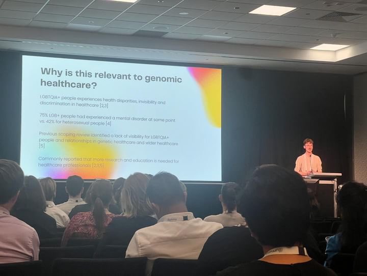 Lucas Mitchell (@lucasamitchell) on Twitter photo So grateful for the opportunity to work with this INCREDIBLE team to facilitate a workshop on Embracing Diversity: Navigating Genetic Healthcare for LGBTQIA+ Families & Children at the #HGSA2024 annual scientific meeting π§¬π
@joshschultz16 <a href="/Bec_Purvis/">Bec Purvis</a> & Anastasia Lewis So grateful for the opportunity to work with this INCREDIBLE team to facilitate a workshop on Embracing Diversity: Navigating Genetic Healthcare for LGBTQIA+ Families & Children at the #HGSA2024 annual scientific meeting π§¬π
@joshschultz16 <a href="/Bec_Purvis/">Bec Purvis</a> & Anastasia Lewis