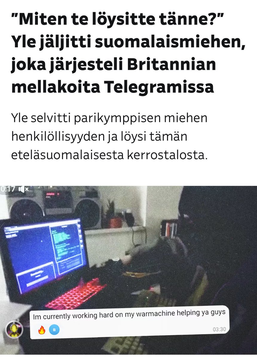 jukkalindstrom's tweet photo. On outoa, että MTV:n toimittaja Ivan Puopolo väitti ensin, että somessa levitetty disinformaatio ei todennäköisesti voi olla syy Britannian mellakoihin, mutta nyt kun paljastui, että niitä lietsottiin somen kautta jopa Suomesta, Ivan on ihan hiljaa. En sano mitään mutta outoa on. https://t.co/e1VKqHL3dv
