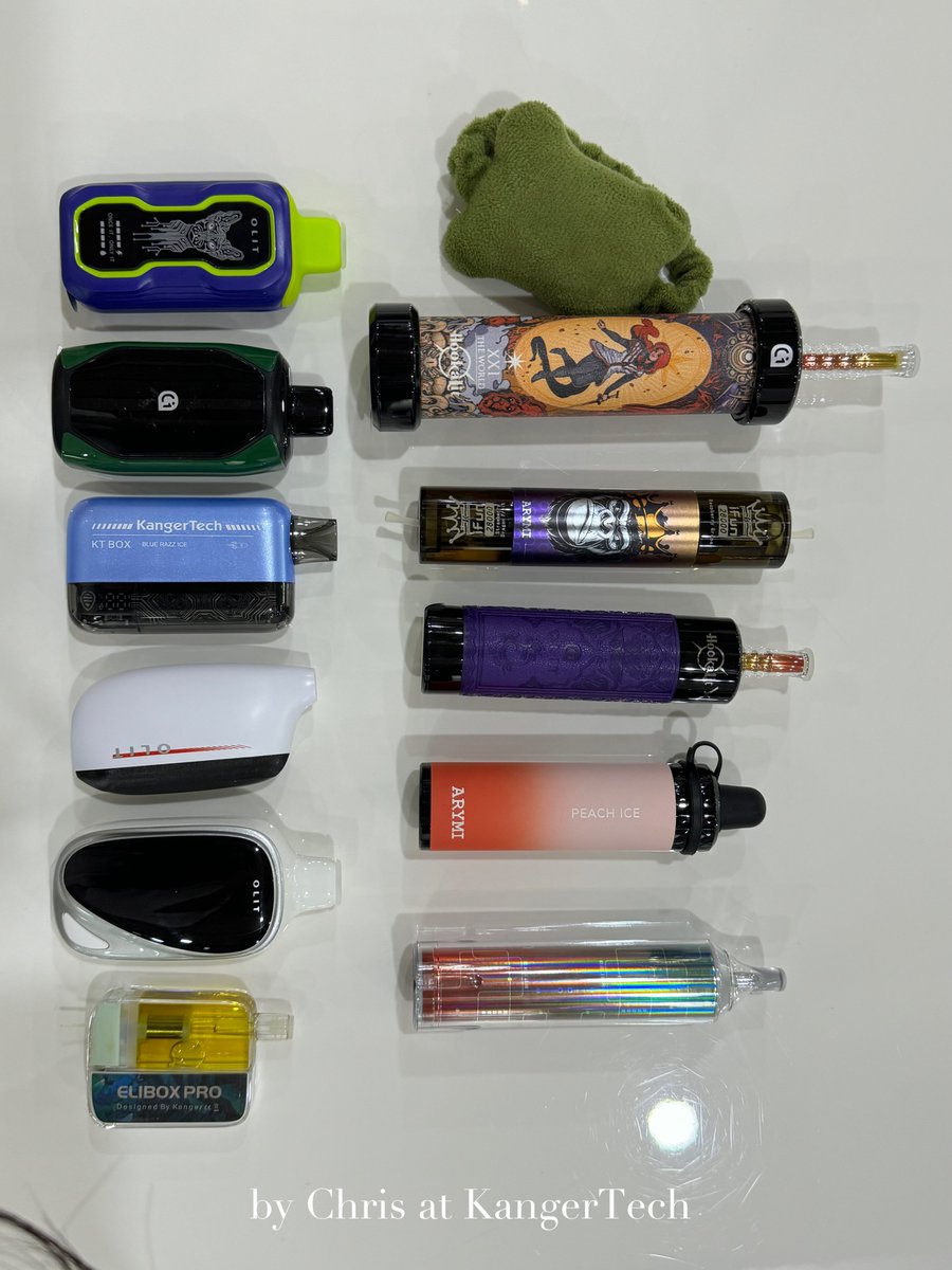 icbchero's tweet image. Disposable vape devices. Which one do you like? 

#KangerTech #Olit #factory #vape #ecig