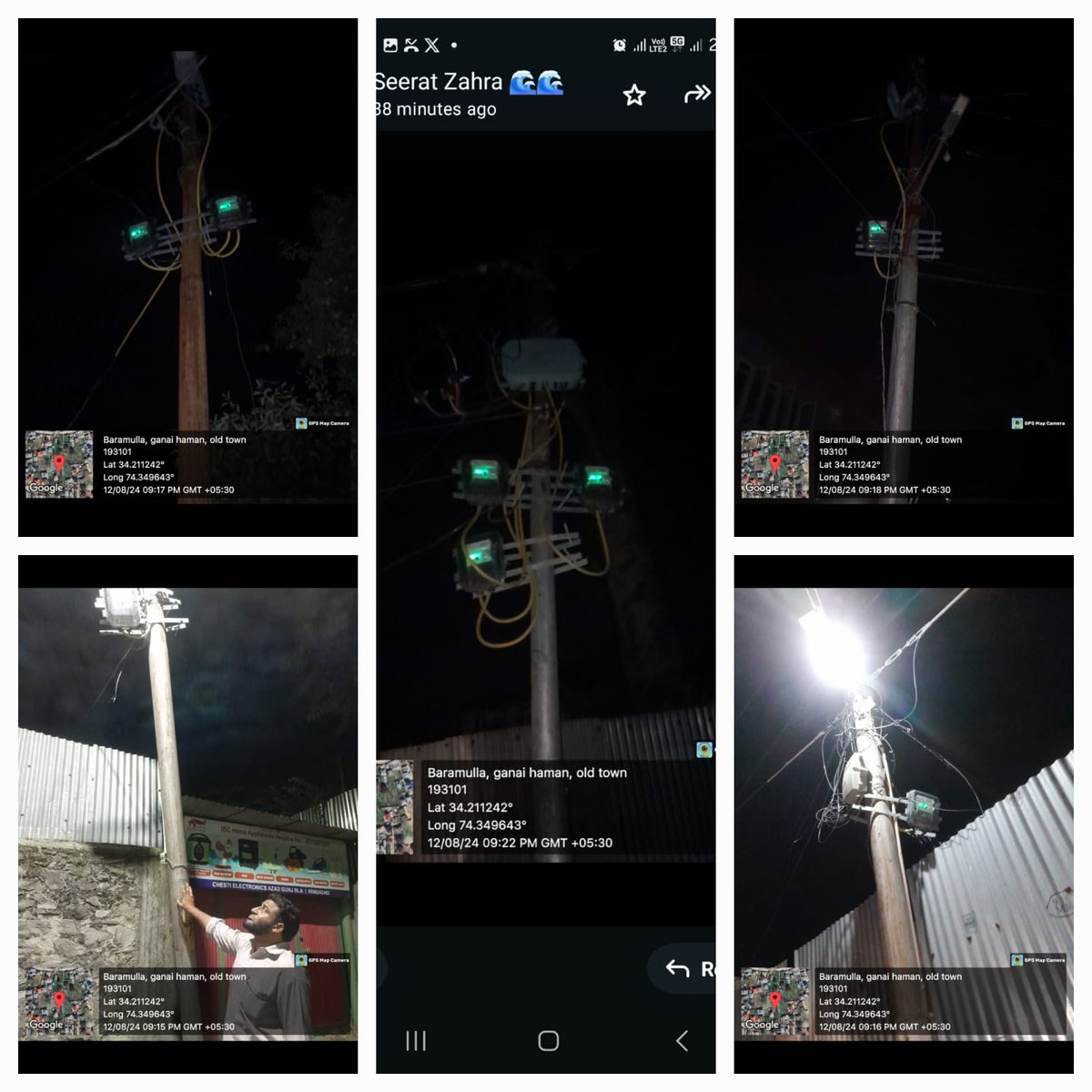 kpdcloffice's tweet photo. Morning, Evening or Night ! 
Inspections in #ESDs📍Baramulla I &amp; II are part of daily routine to keep check on any attempts of power theft in smart metered areas: Er. Mohammad Shafi Khan, SDO.
@OfficeOfLGJandK @diprjk @DullooAtal @MinOfPower
@GreaterKashmir @RisingKashmir https://t.co/b1g5lh6dCk