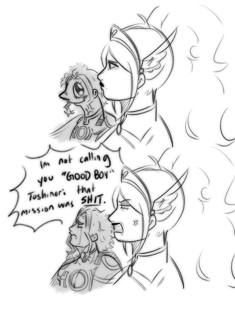 Unironixx's tweet photo. He doesn’t realize he’s terrible at sharing the spotlight .. #mha #bnha #myheroacademia #toshinoriyagi #allmight #allmightxoc #valkryiemha #myheroacademiaoc #ocxcanon #memeredraw #drawyourotp https://t.co/EMMpq3oXZj