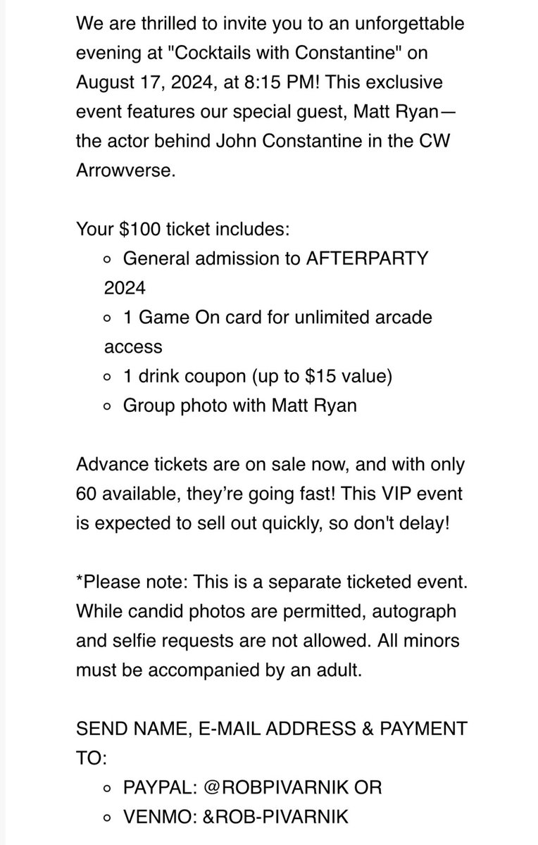 MattRyanDaily's tweet image. Join Matt Ryan for Cocktails with Constantine!