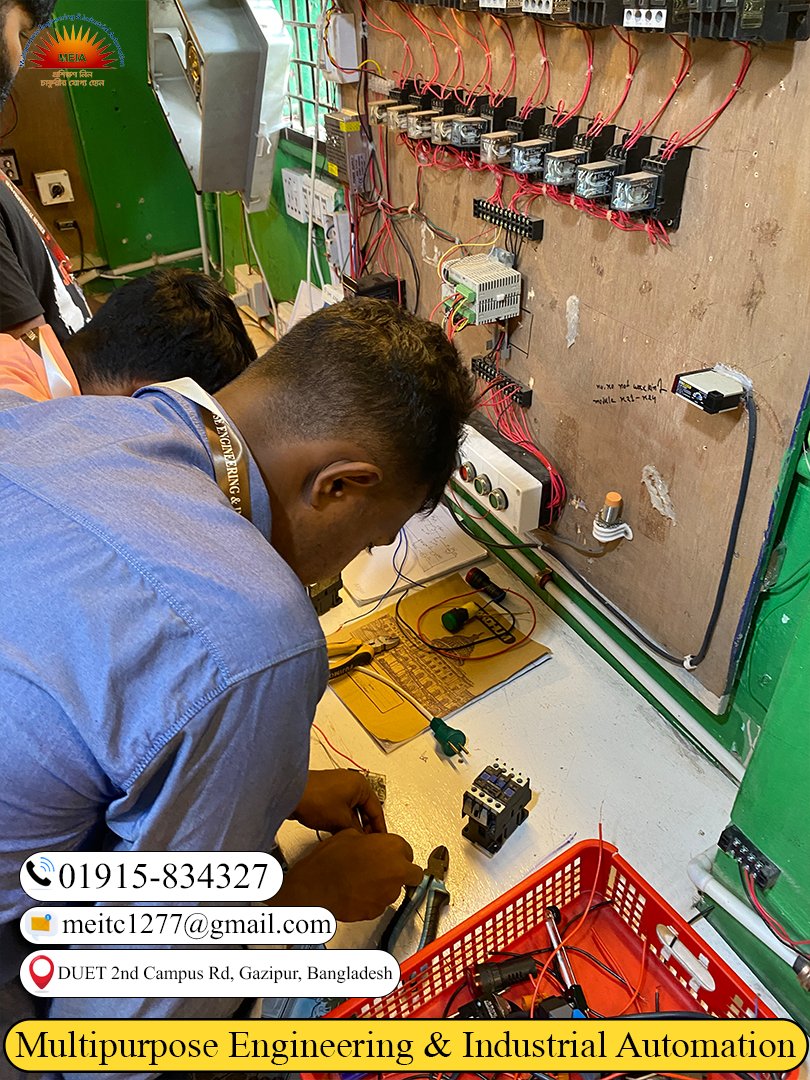 MEIA_PLC_SCADA's tweet photo. মাত্র ৩০,০০০ টাকায় লাইফ টাইম মেম্বারশিপ সহ অটোমেশন এবং পিএলসির অ্যাডভান্সড লেভেলের কাজ শিখুন, তাও আবার ব্যাচ ছাড়া ব্যাক্তিগত ভাবে
কন্টাক্ট:০১৯২৭২৭৯২৮১,০১৭০৩-৯৮০৫৩৮,০১৯১৫৮৩৪৩২৭,০১৭২৬৭১৬৩৪৩
কাজ শিখুন প্রফেশনালদের কাছ থেকে এবং হয়ে উঠুন একজন প্রফেশনাল ইঞ্জিনিয়ার!
#PLC_Programming https://t.co/BoaqPkmYZ5