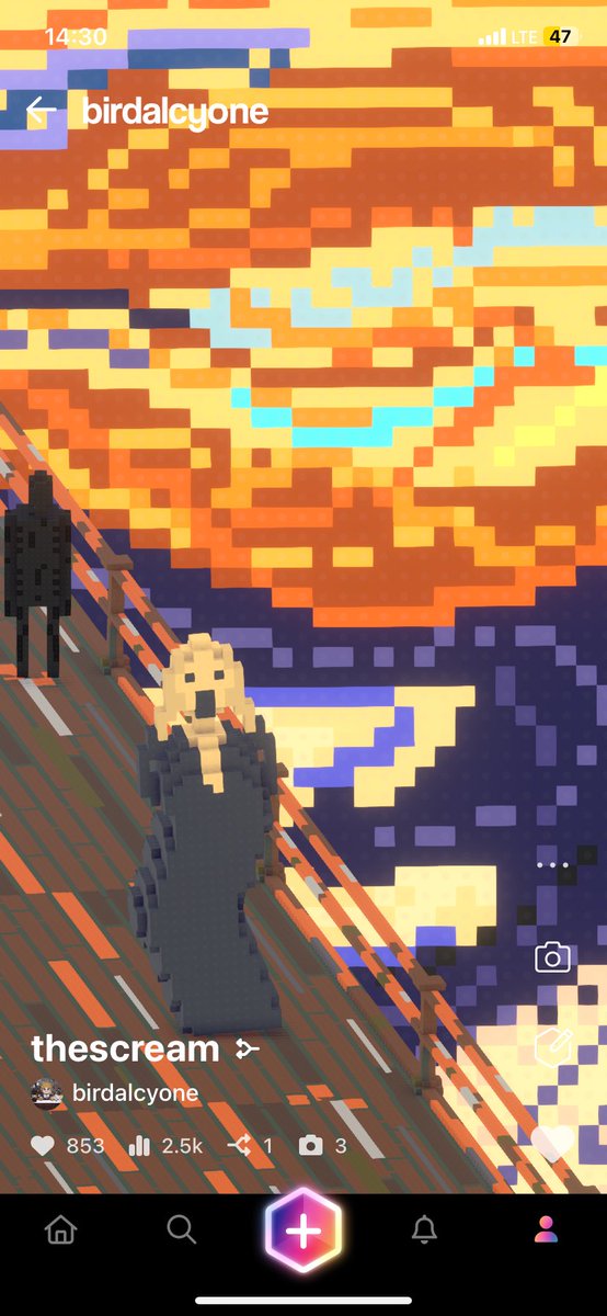 alcyone_chan's tweet photo. "The Scream" by Norwegian artist Edvard Munch in 1893😱

It's kind of tricky to rebuild the scene especially the perspective part. Hope I got it right!!

https://t.co/rkgzXZ6PS0

#roomsxyz https://t.co/MEW6yzNz4S