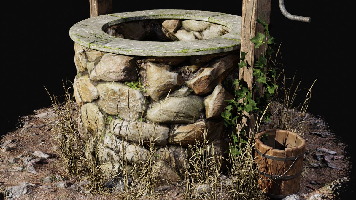 troyosh's tweet photo. And it's done! Very happy with how it turned out 😊
(grass is megascans) https://t.co/tiKjcpPEoh