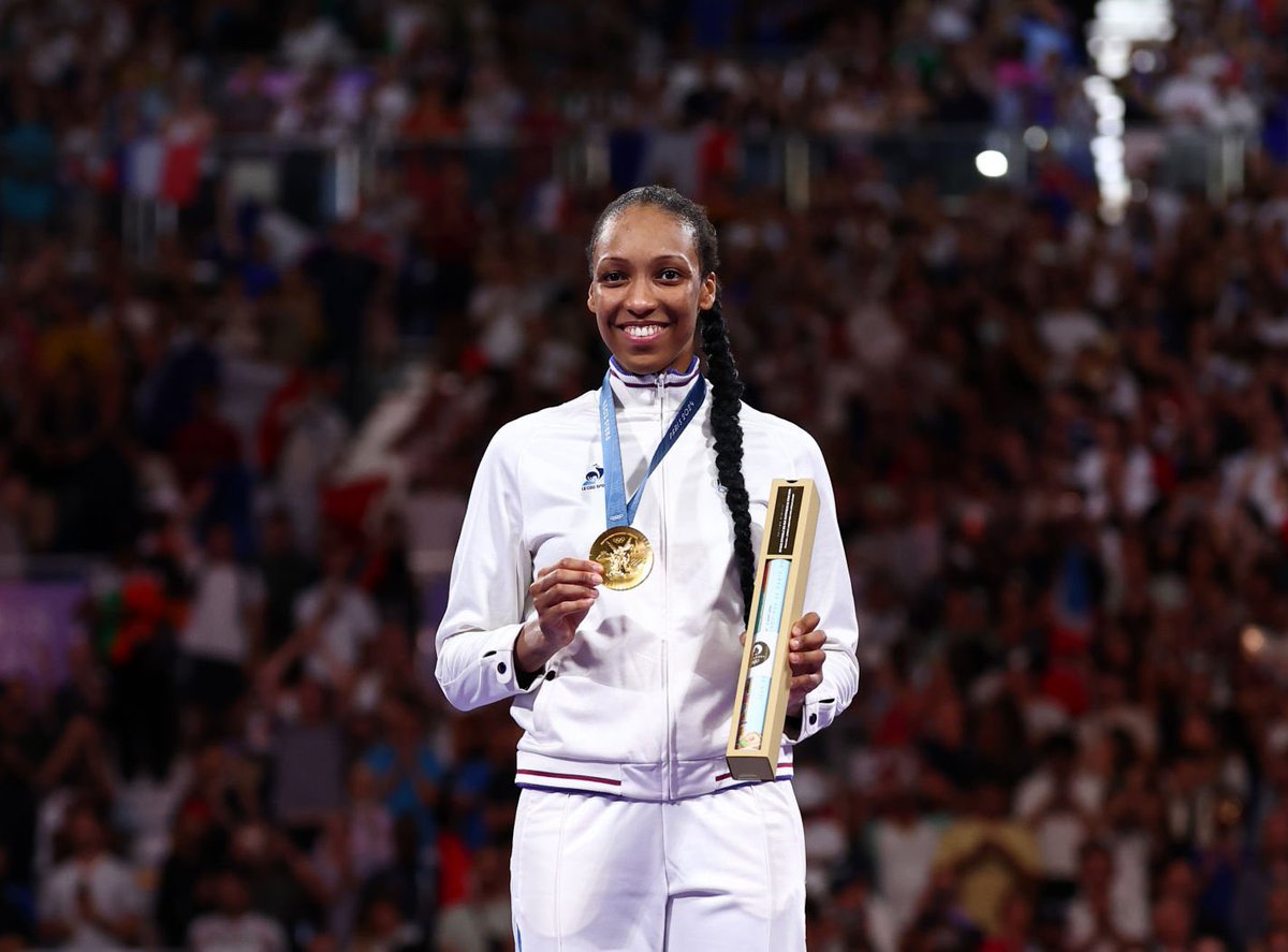 AltheaLaurin's tweet photo. Championne Olympique 🥇🏆 @Paris2024 #paris2024 #olympics #JeuxOlympiques https://t.co/pUXXmvXMoF