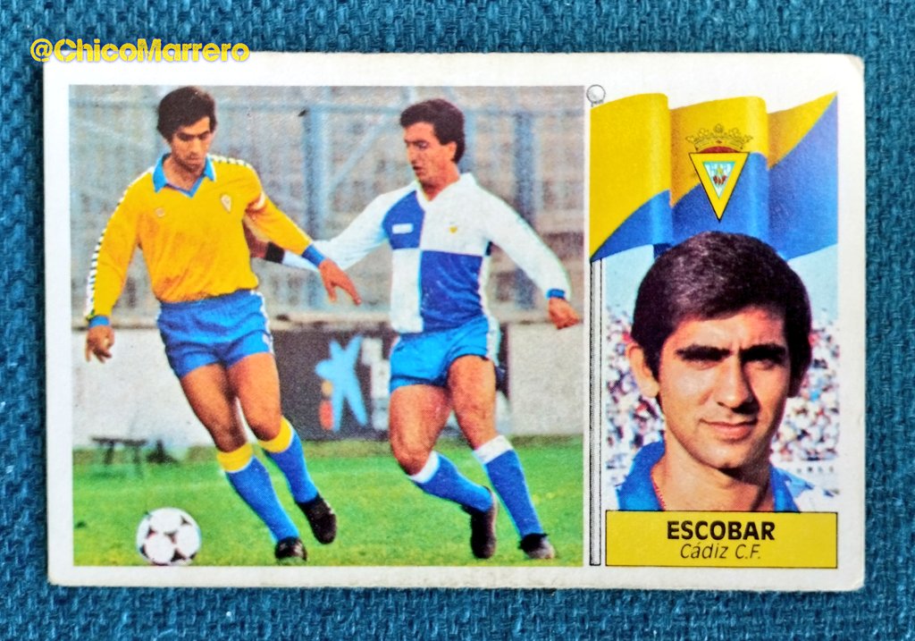 ChicoMarrero's tweet photo. #30CromosPara30Días
(29/30) @Cadiz_CF
⚽ Escobar
📌Temporada 86/87
🖨️ #EdicionesEste
#MisCromosCadistas 🇺🇦 https://t.co/NVS93MaMiF
