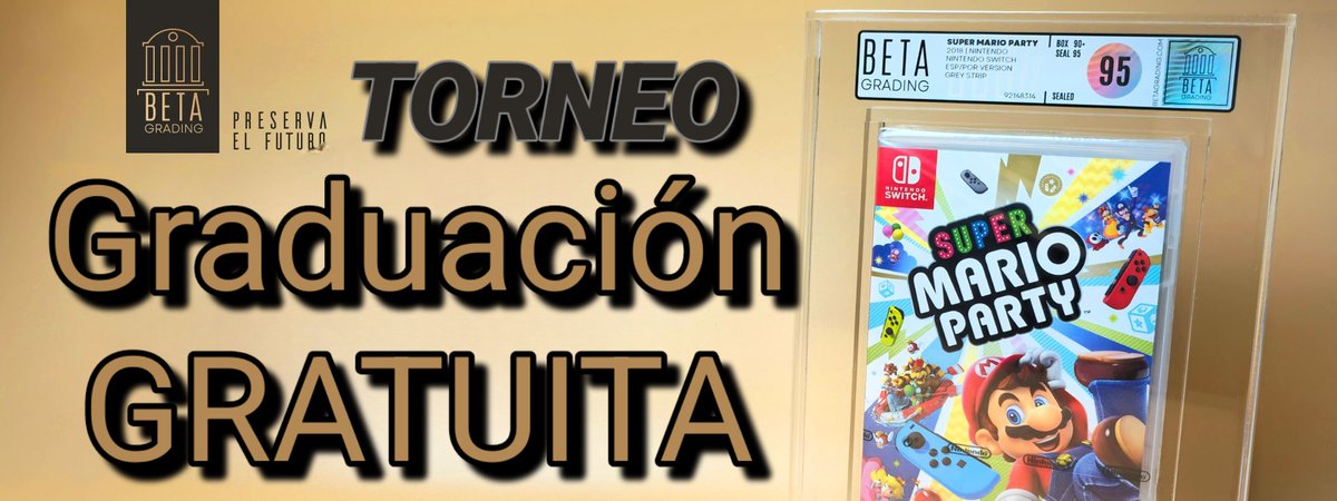 ⚠️GRADUACIÓN GRATUÍTA⚠️
BetaGrading.com
¿Quieres participar?

💎Síguenos en X.
💎Síguenos en Instagram:
instagram.com/betagrading?ig…
💎Hacer RT con el Hashtag #ConcursoBetagrading y añadir una foto del artículo que te gustaría graduar. 
Explicamos;
⚠️LEER Mas⬇️