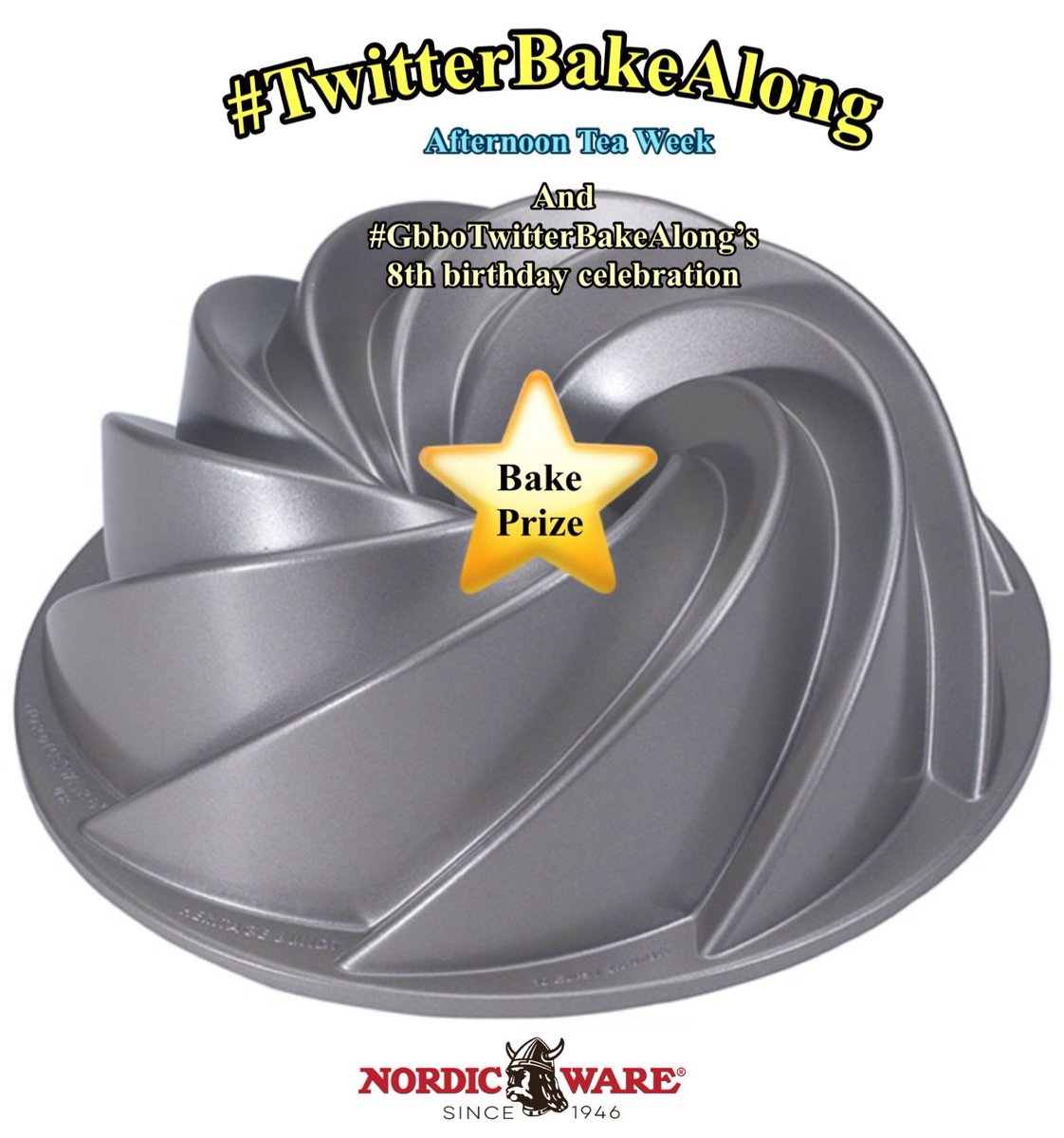 Robert Allen (@rob_c_allen) on Twitter photo It seems appropriate to have a #TwitterBakeAlong challenge this week. Not only is it #AfternoonTeaWeek but it’s also 8 years, since we launched our Bake Along 🎈We’d love to see all your Afternoon Tea bakes and to celebrate, we have a ⭐️ Bake #Prize of <a href="/NordicWareUK/">NordicWareUK</a> Bundt pan. It seems appropriate to have a #TwitterBakeAlong challenge this week. Not only is it #AfternoonTeaWeek but it’s also 8 years, since we launched our Bake Along 🎈We’d love to see all your Afternoon Tea bakes and to celebrate, we have a ⭐️ Bake #Prize of <a href="/NordicWareUK/">NordicWareUK</a> Bundt pan.