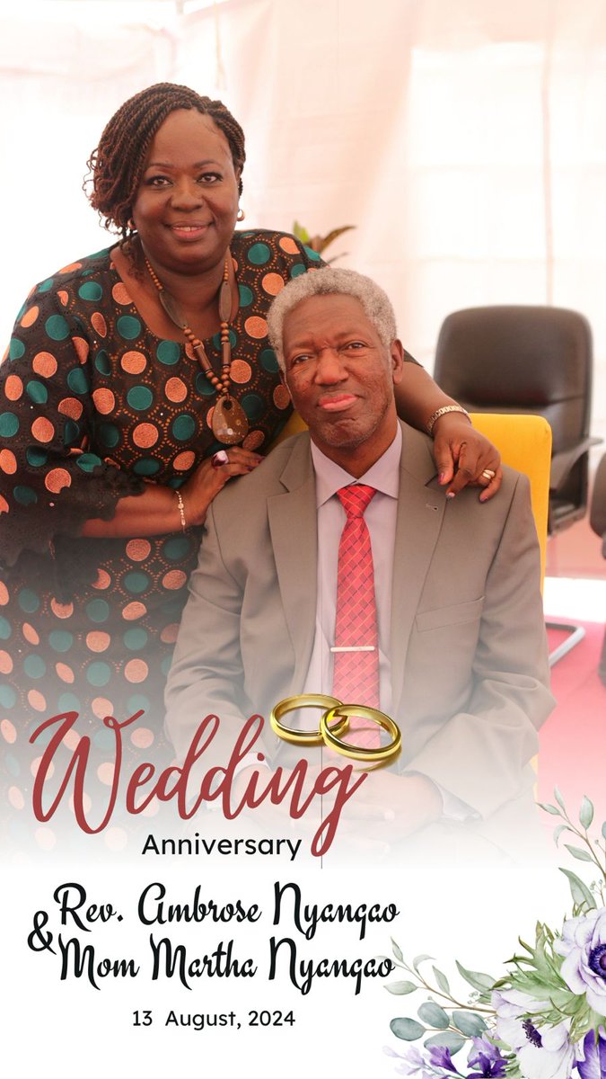 ParkieBaptist's tweet image. Celebrating a special milestone today - Rev.Ambrose and wife Mom Martha wedding anniversary today! Sending them love and best wishes for many more years of partnership and happiness together. 💖