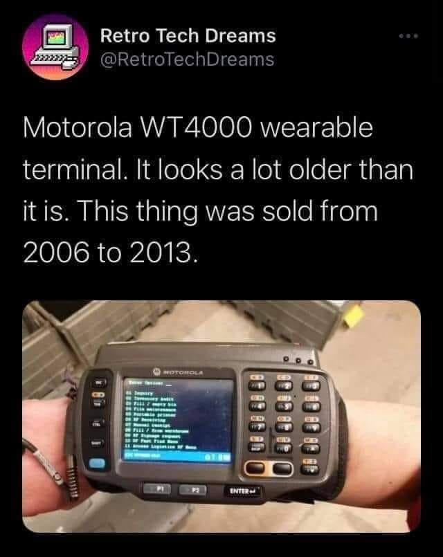 We could've been in the super cool techno timeline but ya'll mfers choose Iphones.