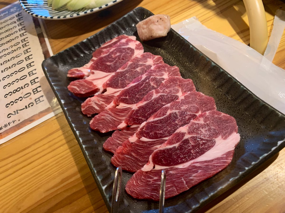 Lambwing1206's tweet photo. 生ラム　うまかったー
文重郎 https://t.co/1mc5c46IjQ