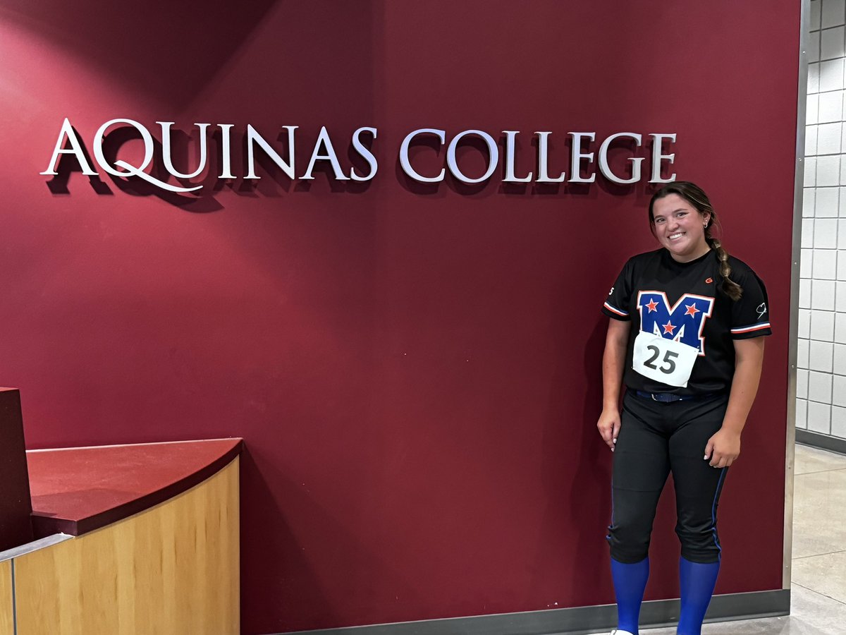 Had a wonderful combine and tour <a href="/AQSoftball/">Aquinas Softball</a> yesterday!  Thank you <a href="/bkoch1991/">brad koch</a> and the entire staff for all the feedback and time you gave us yesterday.  I loved seeing and learning more about Aquinas and the softball program!  <a href="/T2Smigiel/">T2Smigiel</a>