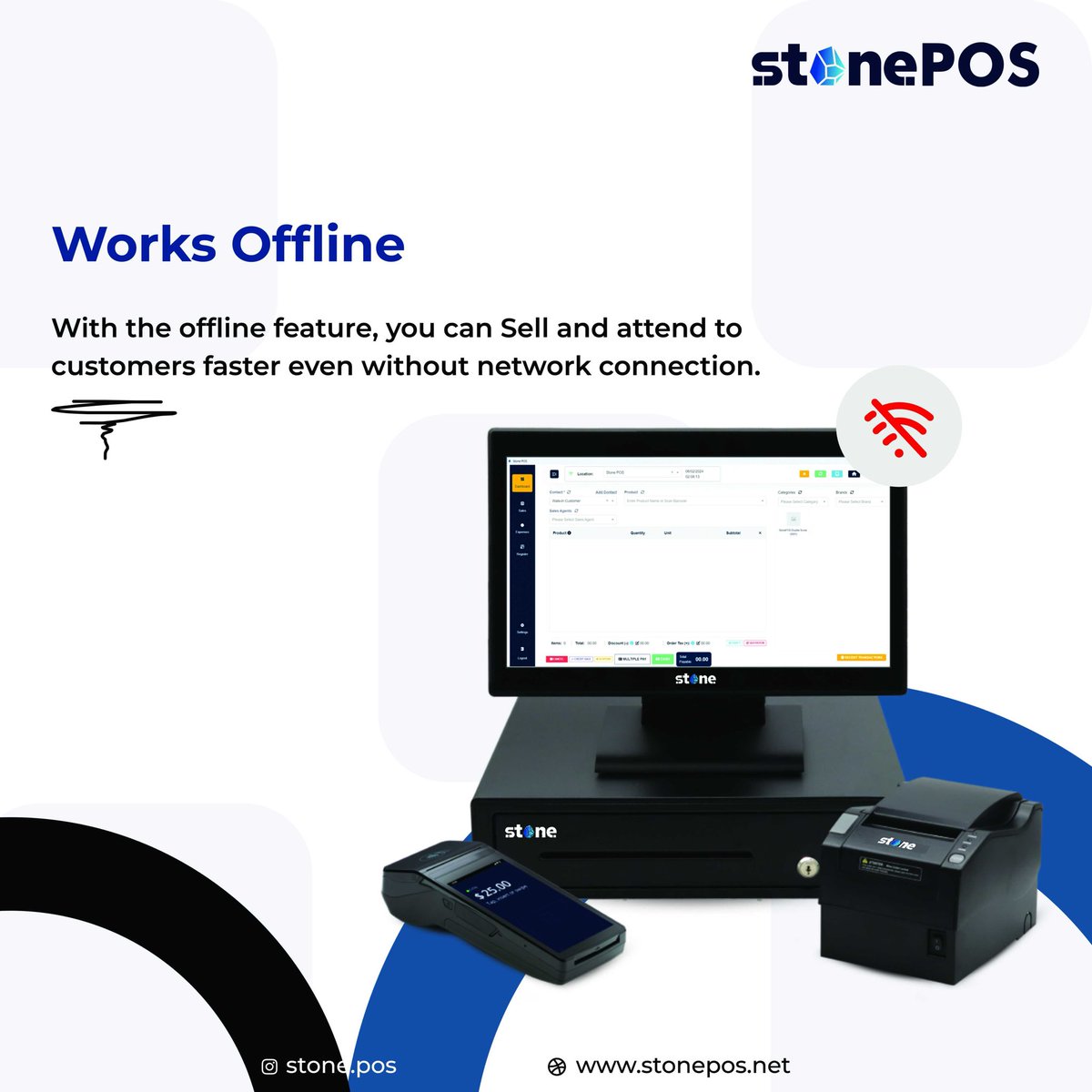usebookify's tweet photo. Stay connected even when you're offline. Our POS solutions ensure your business runs smoothly, anytime, anywhere. #OfflinePOS #SeamlessService #BusinessOnTheGo https://t.co/3nqiZw3gTL