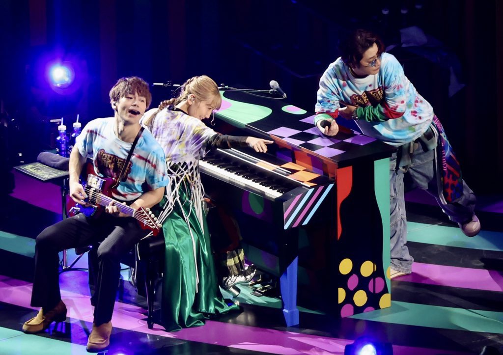 SatoTatt's tweet photo. Kアリーナ
アリーナ(1レベ)
3レベ
7レベ

からの指差し🫵

＃深海
＃深海ファイナル
＃SEKAINOOWARI https://t.co/kobzb1BwNz