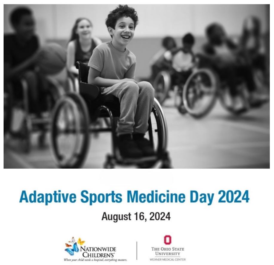 Dr. Jonathan Napolitano (@jtnapolitano) on Twitter photo This Friday, ahead of the <a href="/Paralympics/">Paralympic Games</a> <a href="/Paris2024/">Paris 2024</a>, <a href="/nationwidekids/">Nationwide Children's Hospital</a> and <a href="/OSUWexMed/">The Ohio State University Wexner Medical Center</a> are hosting Adaptive Sports Medicine Day 2024! bit.ly/NCHadaptive This Friday, ahead of the <a href="/Paralympics/">Paralympic Games</a> <a href="/Paris2024/">Paris 2024</a>, <a href="/nationwidekids/">Nationwide Children's Hospital</a> and <a href="/OSUWexMed/">The Ohio State University Wexner Medical Center</a> are hosting Adaptive Sports Medicine Day 2024! bit.ly/NCHadaptive
