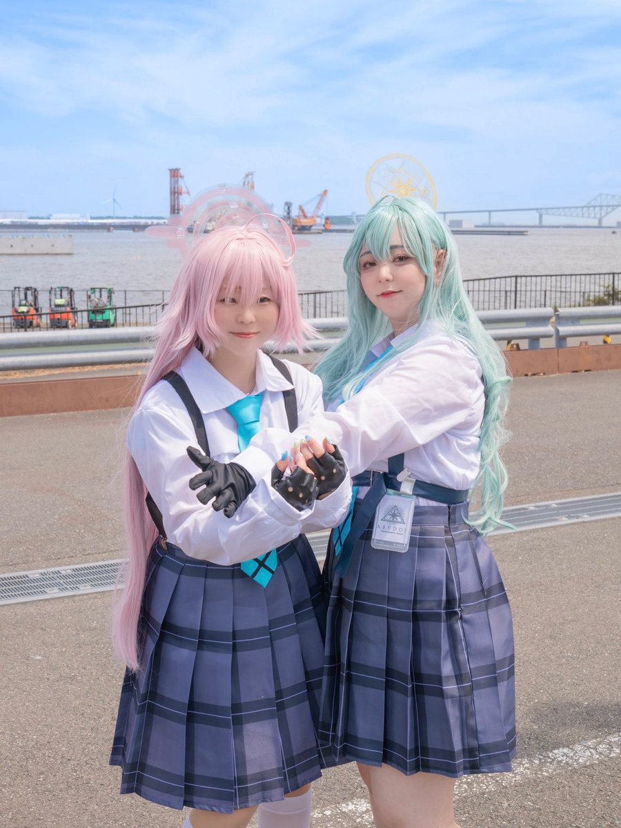 ブルアカ 梔子ユメ 小鳥遊ホシノ コスプレ 凜 on X