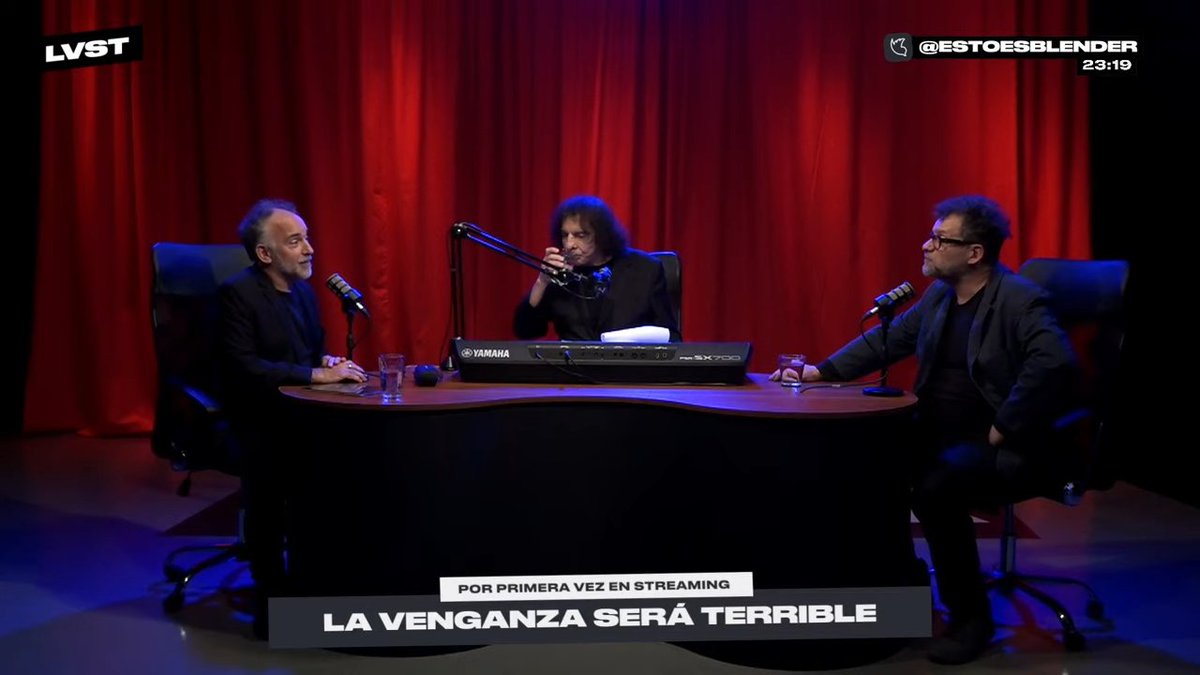 alejandrocsome's tweet photo. Que Dolina, @gillespiok y @PatricioBarton estén con @lavenganzaradio por @estoesblender no es solo una gran noticia para el streaming, lo es para la cultura. Ojalá esto los acerque a toda una nueva generación, como lo hizo mi abuela conmigo mientras hacía tortilla en la cocina. https://t.co/r1yWSAjdhZ