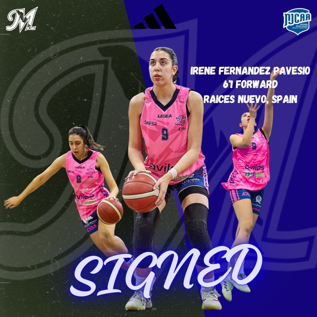 We are excited to announce the signing of 6'1 Irene Fernandez Pavesio from Spain!