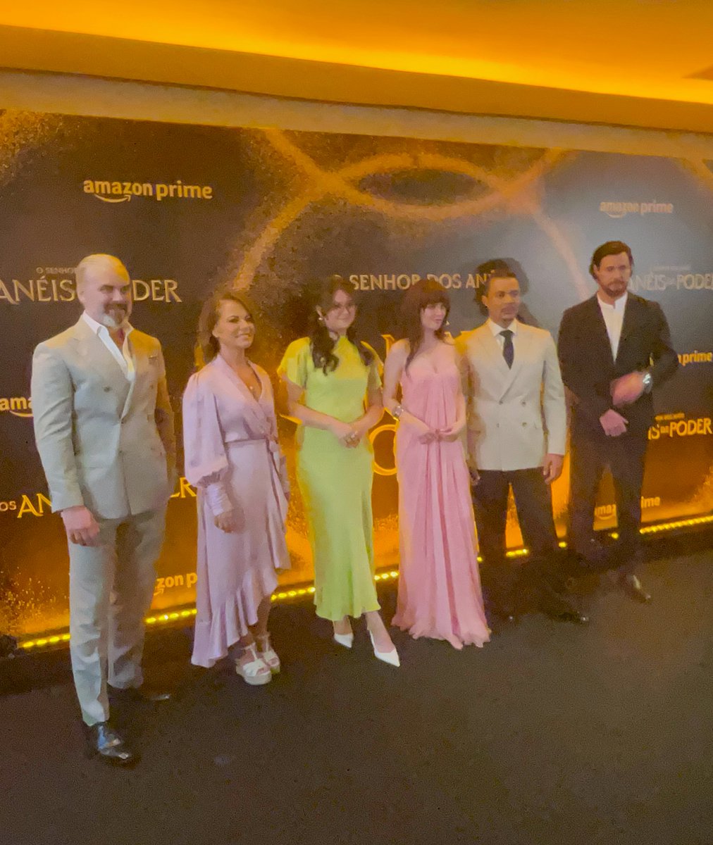 mpmorales's tweet image. O elenco de Senhor dos Anéis: Os Anéis de Poder é um elenco viu!! #RingsOfThePower #AnéisDePoder