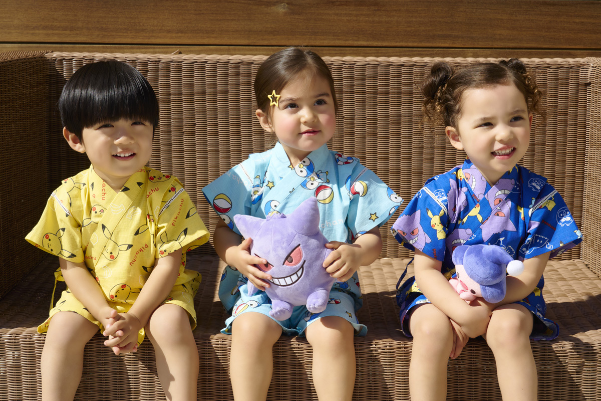 モンポケでは、甚平も展開中です✨ お気に入りのデザインで、夏を 