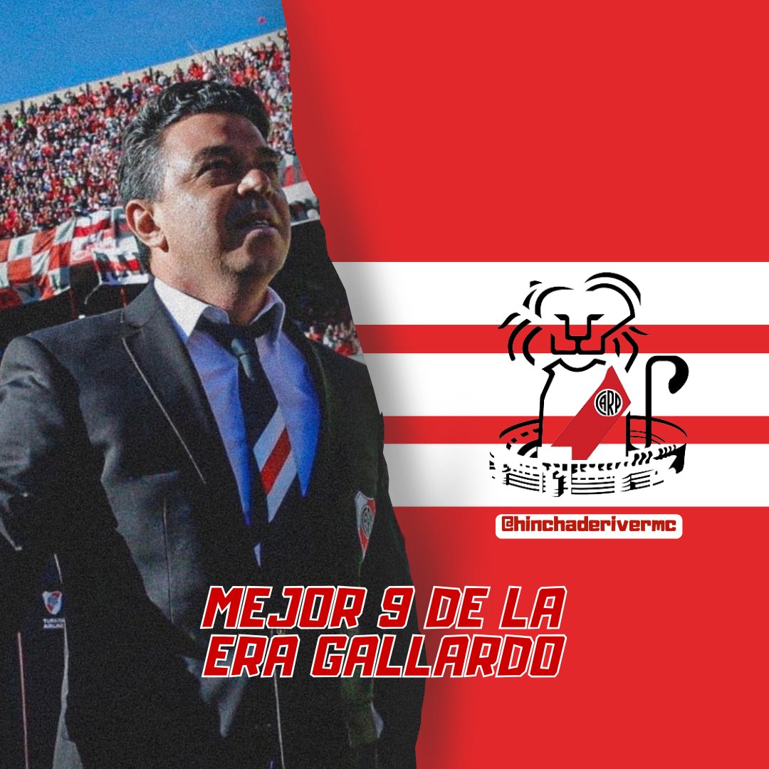HinchadeRiverMC's tweet photo. ⚪️🔴⚪️MEJOR 9 DE LA ERA GALLARDO⚪️🔴⚪️

📌Aprovechando que hace poco asumió Gallardo, quiero recordar a los mejores 9⃣ de la era y después decir para mí quien fue él mejor (gusto/rendimiento).

Se agradece los MG, los RT y si alguno quiere seguirme joya.

Comienza el HILO 🧵 https://t.co/8hMIdBFXQi