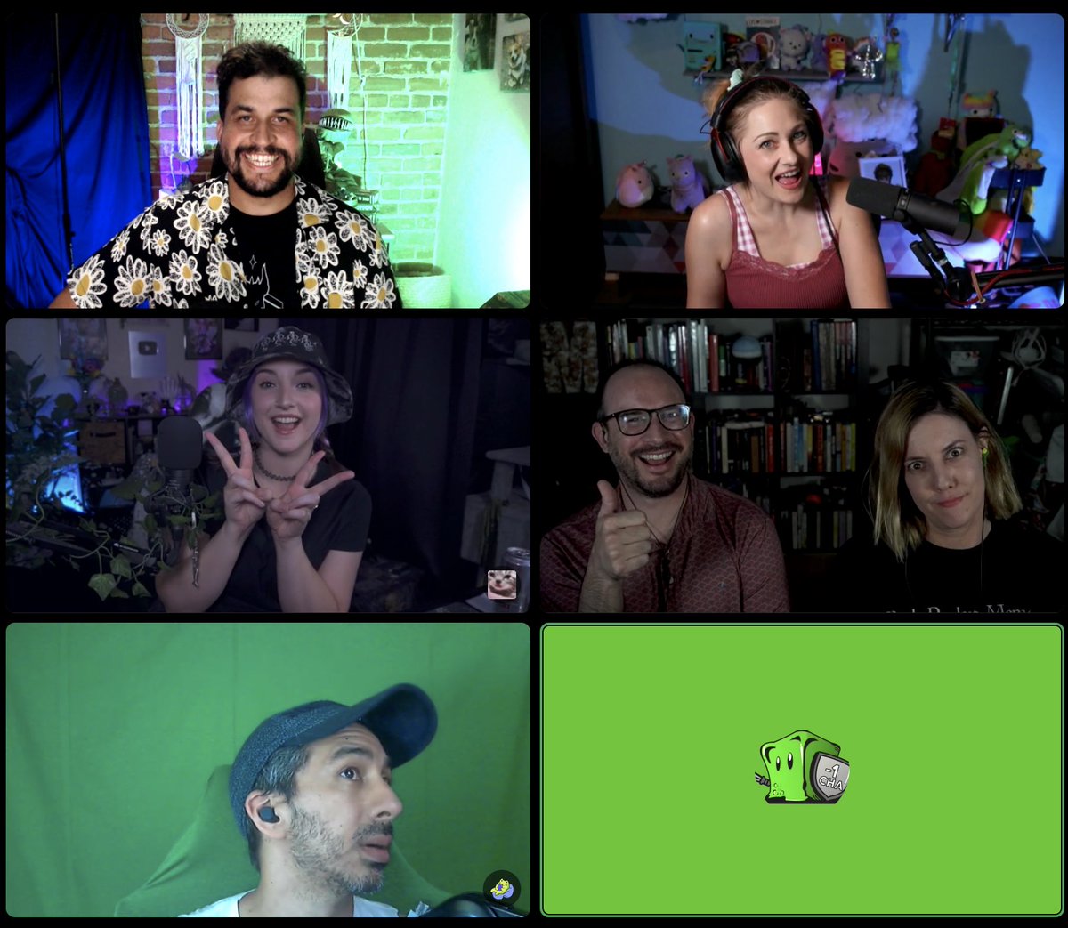 WE ARE LIVE!!! Come join us as we fight a GOD! Or maybe Jaymes will just have us do some puzzles…we’ll see… twitch.tv/minusonecha ⚔️🤓😈