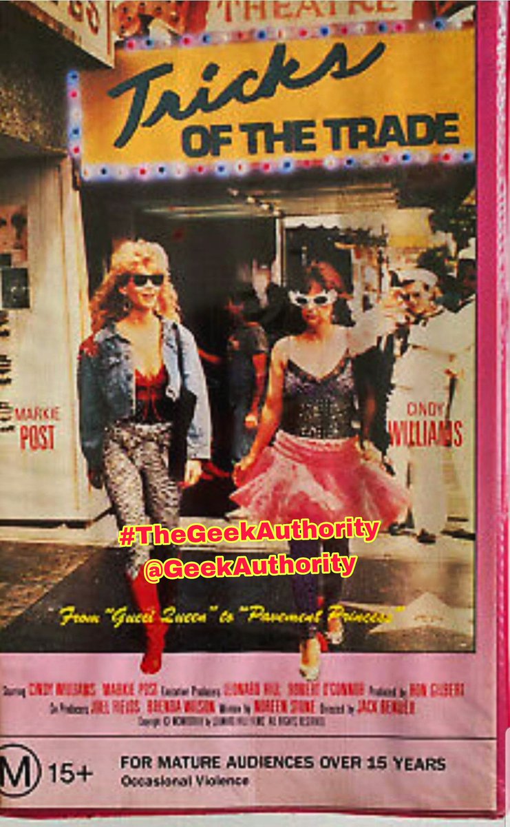 GeekAuthority's tweet image. The movie is called #TricksOfTheTrade (1988) starring late great actresses #MarkiePost and #CindyWilliamss. A wonderful made-for-TV movie of the week. Can anyone tell me who that 1st  sailor is on the right?