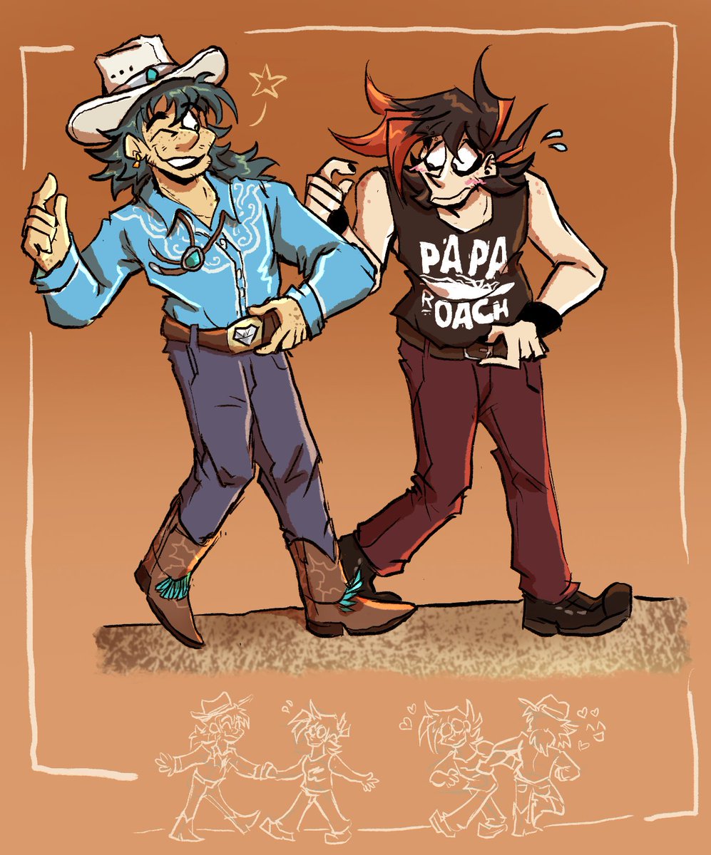 danasanginari's tweet photo. #YGOrarepairweek2024  
Day Two: Dancing
college AU jewelshipping! jesse took chazz to go line dancing 🤠💃✨ https://t.co/lLHiWux8yC