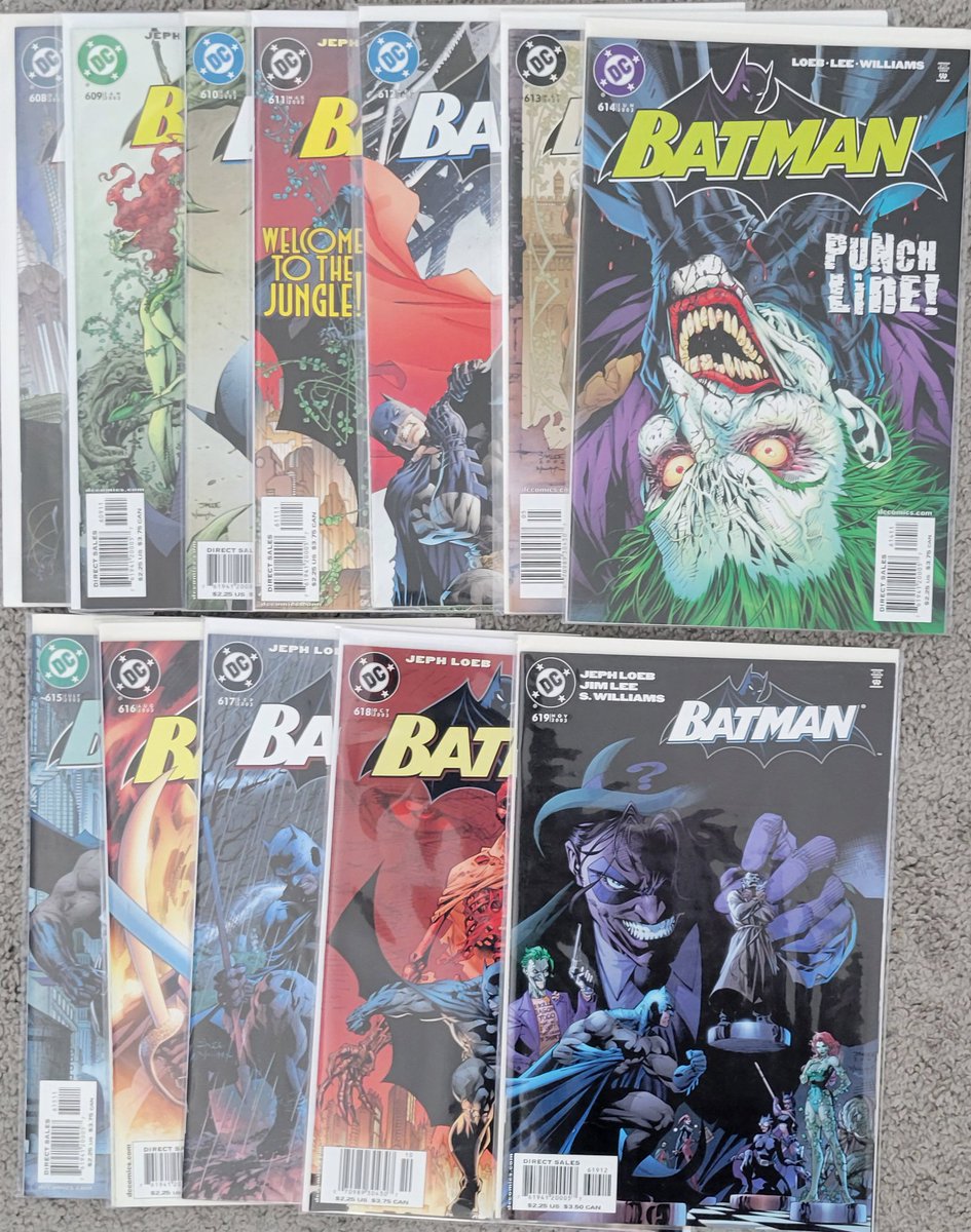 vinrock83's tweet photo. #batman #DC_Comics #dcu #hush #jimlee #sellingcomics #buyingcomics #comicbooks #isellcomics #cgc #graded #vintage #moderncomics https://t.co/sc3obt2flP
