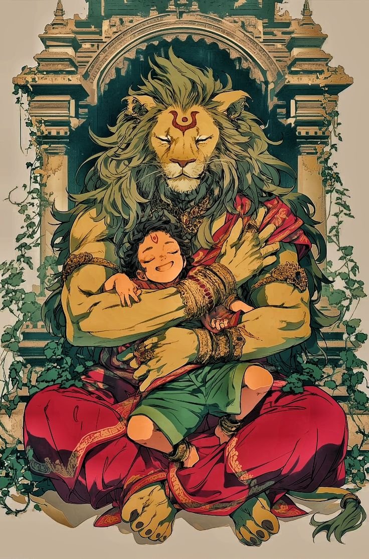MeraAntarman's tweet photo. Bhagwan doesn't send his toughest soldiers for the hardest battles, he transforms into one himself... #Narshima https://t.co/bslT2kLVAt